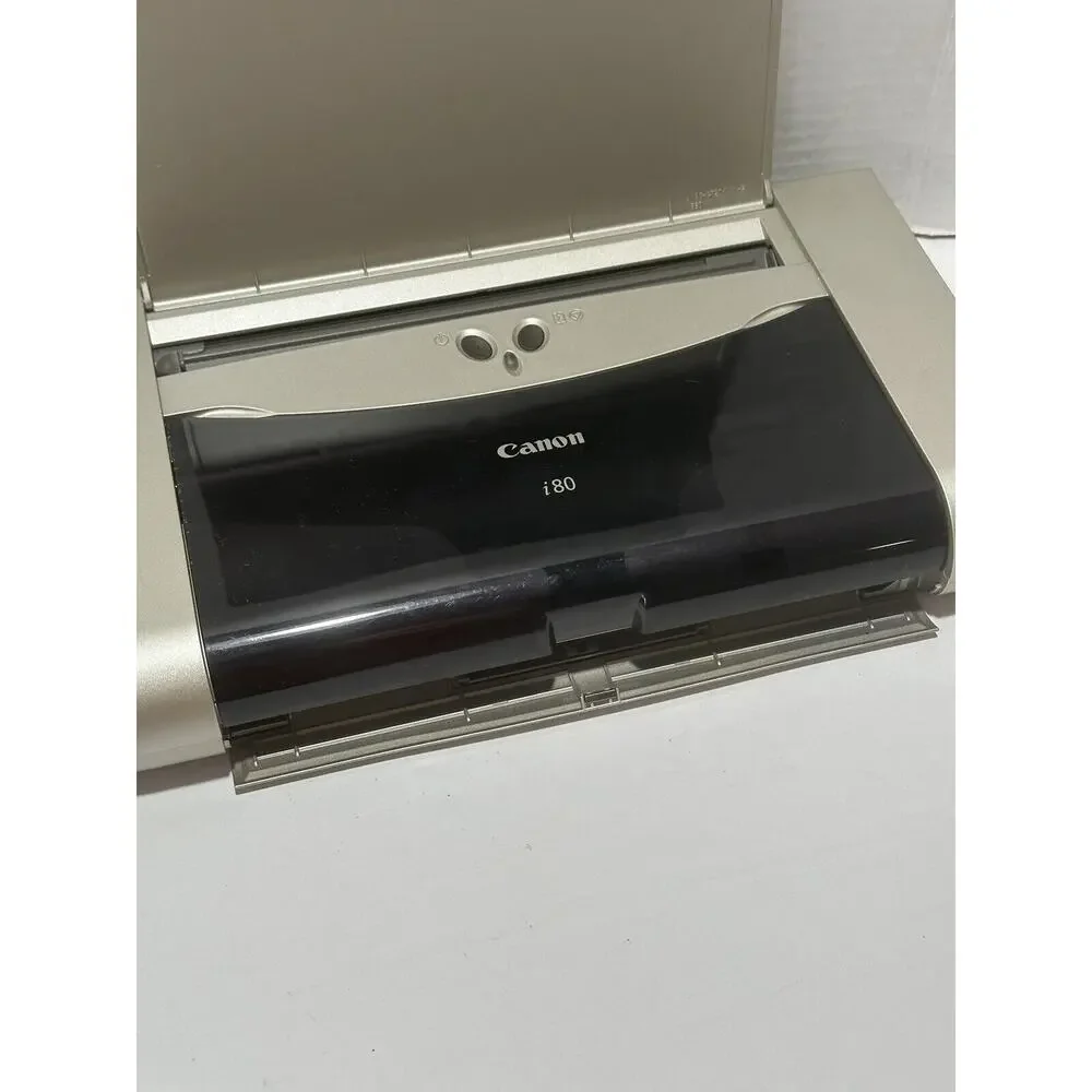 CANON I80 COLOR‎ BUBBLE JET INKJET PRINTER K10233 W/ Original Charger Working
